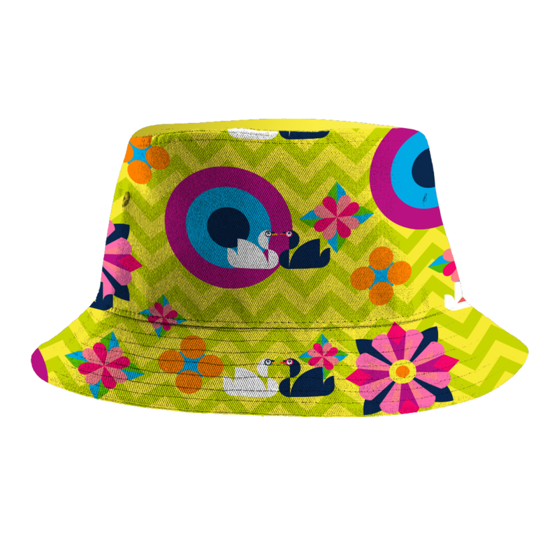 Wild Flowers & Swans by Superbloom Festival - Cap - shop now at Superbloom Festival store